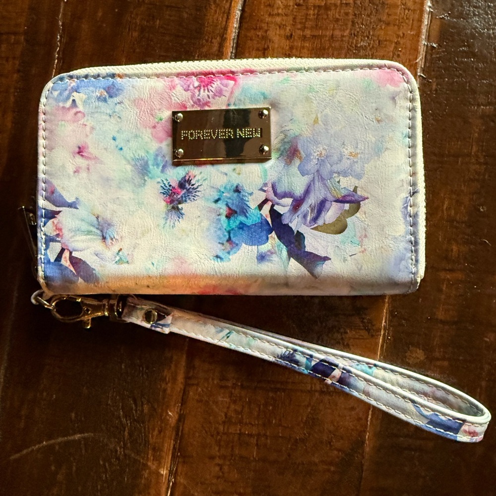 Forever New Floral Wristlet Wallet - Multicolor